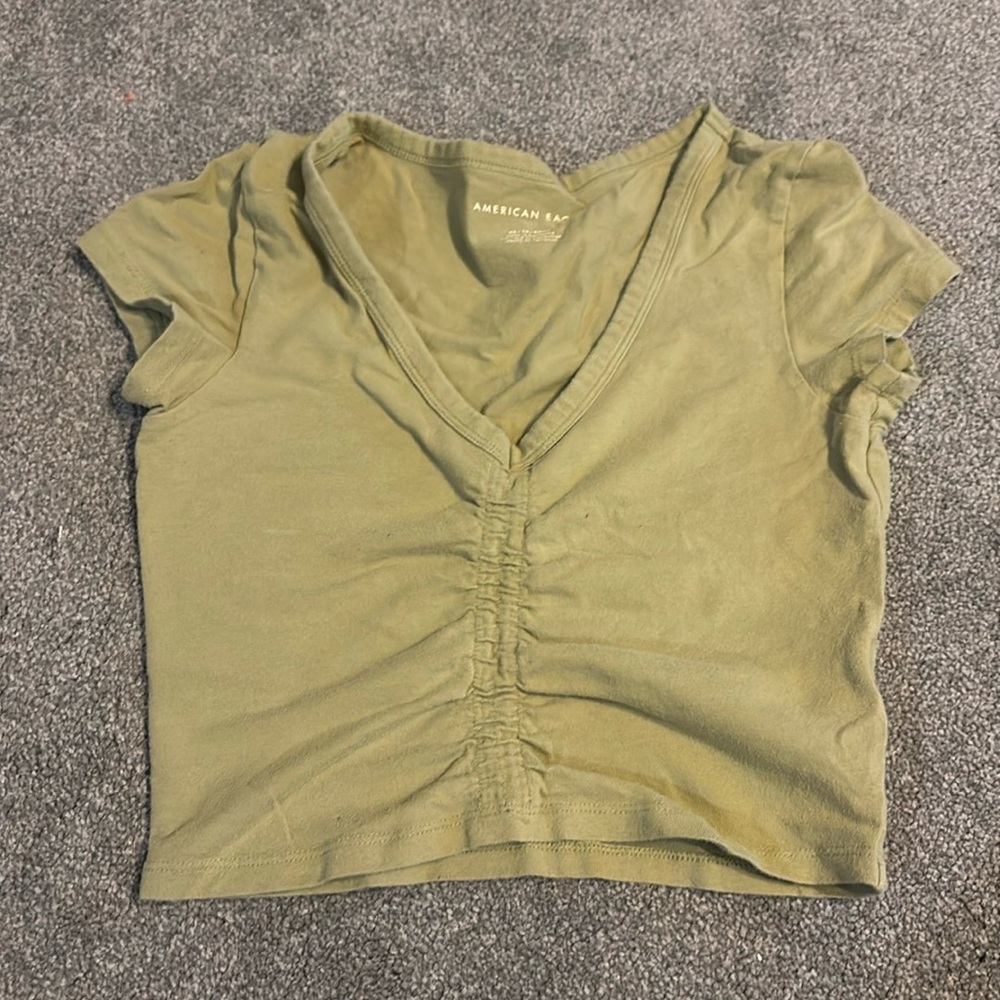 American eagle green shirt